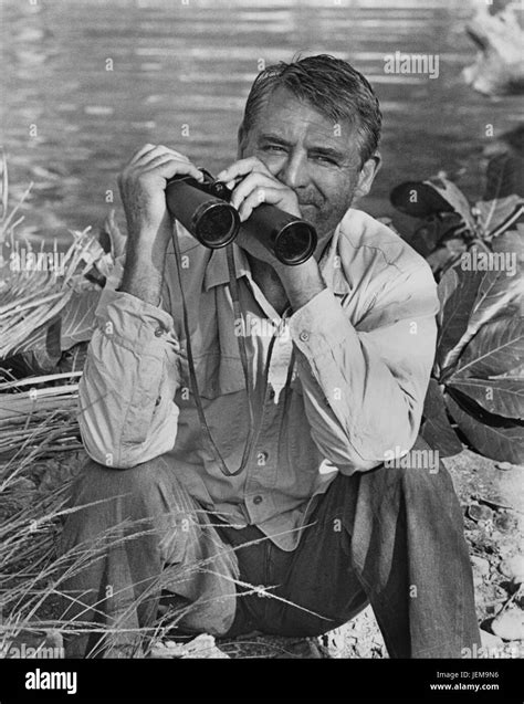 Cary Grant, on-set of the Film, "Father Goose", Universal Pictures ...