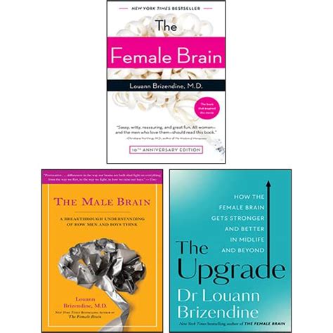 Buy Louann Brizendine 3 Books Collection Set(The Female Brain, The Male ...