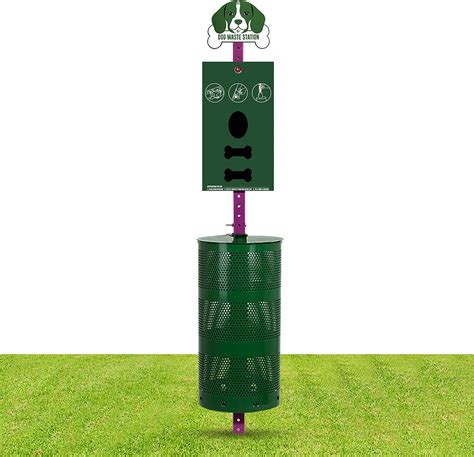 Buy Dog Waste Station Outdoor Pet Waste Station with Pet Waste Bag ...