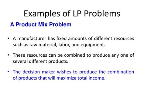 Image result for Production Line Linear Programming Problem