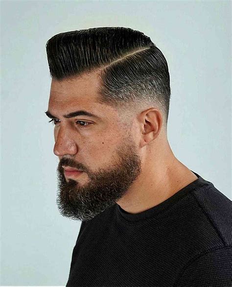 Short Pompadour Hairstyle Men