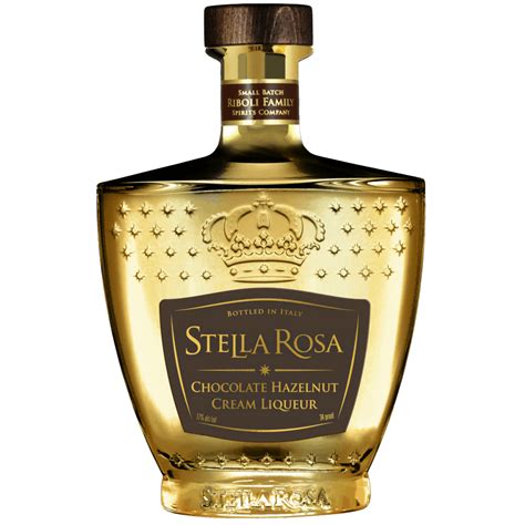 Stella Rosa Premium Imported Chocolate Hazelnut Cream Liqueur 750 ml - Stella Rosa
