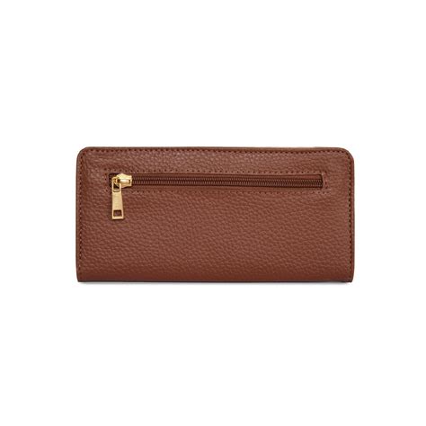 Buy Caprese Kristin Fold Wallet Medium Terracotta @ Rs.499 | Caprese Bags
