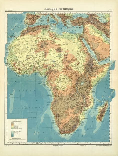 Map Of Africa In French
