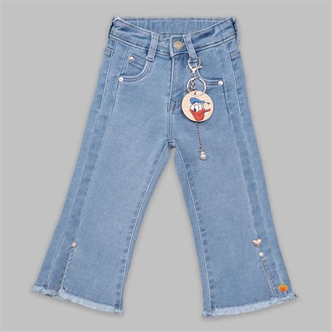 Buy Designer Flare Jeans for Girls – Mumkins