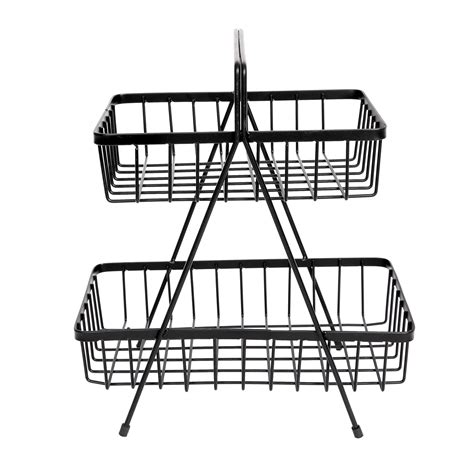 Cutting EDGE Stainless Steel Rack – 2 Tier for Fruits and Vegetables ...