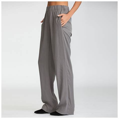 Loose Fit Pants | Linen pants women, Pants, Elastic waistband pants