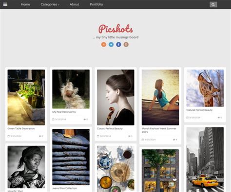 Best Photography Blogger Templates 2018 | Premium Blogger Templates 2024