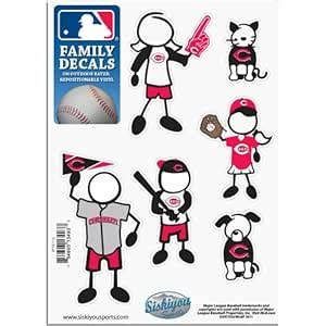 MLB Cincinnati Reds Small Family Decal Set : Amazon.in: Sports, Fitness ...