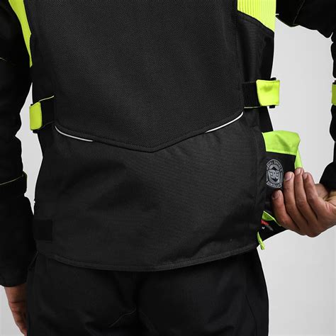 EXPLORER V4 PRINT RIDING JACKET - GREEN