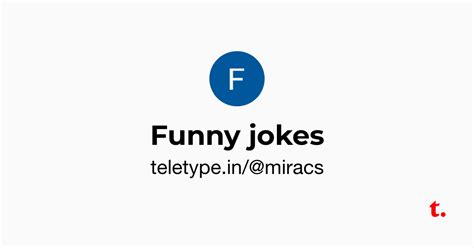 Funny jokes — Teletype