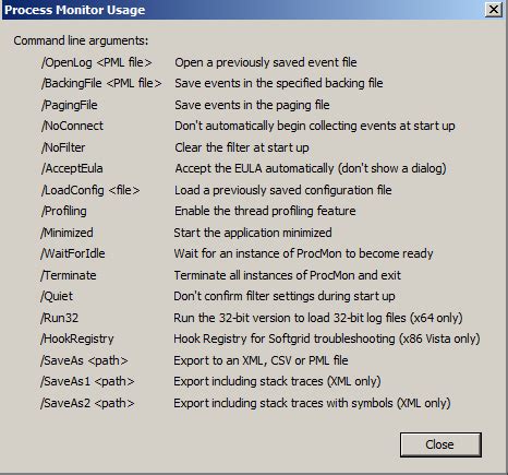 How to Take Process Monitor Traces 的图像结果