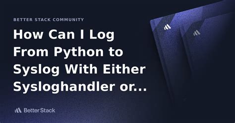 Image result for Python Syslog