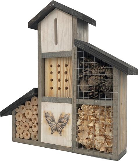 GARDEN SPIRIT Insectenhotel 35 x 8 x 36 cm Bijenhotel Vlinderhotel | bol