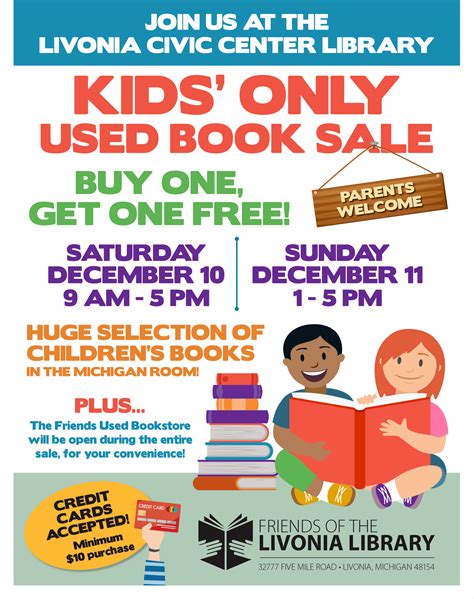 Calendar • Kids' Only Used Book Sale