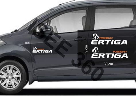 ISEE 360® Ertiga Car Stickers and Graphics Exterior Sides Door Powered ...