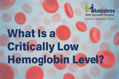 What Is a Critically Low Hemoglobin Level? Symptoms & Risks