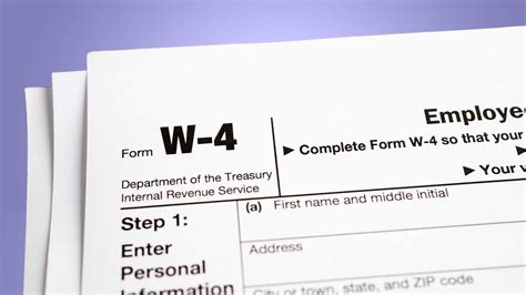 What Is a W-4? How to Fill Out the Tax Form - Buy Side from WSJ