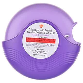 Seretide Accuhaler 50mcg/250mcg - 28 Blisters of Inhalation Powder ...