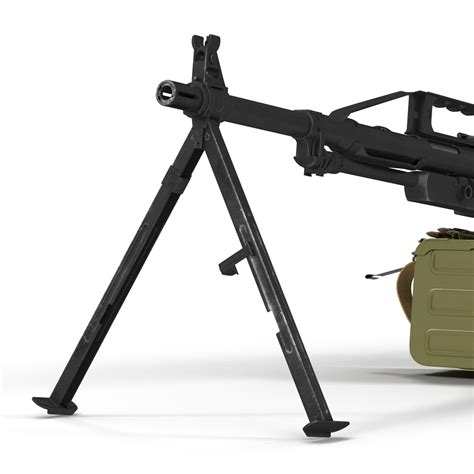 Russian Light Machine Gun Pecheneg 3D model | 3D Molier International