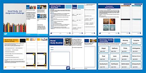 Year 7 and 8 Novel Study Pack - Booklet and Activities