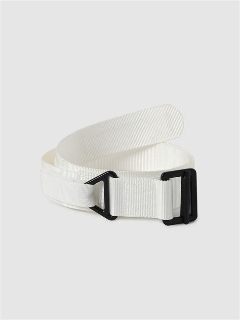 Buy Jack & Jones Men White Stretchable Casual Belt - Belts for Men ...