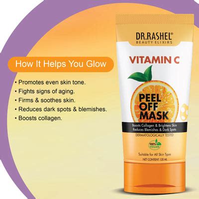 Vitamin C Peel Off Mask – Dr.Rashel