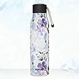Borosil Hydra Aquasoul Flora Steel Water Bottle, Stainless Steel Water ...
