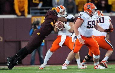 Syracuse football offensive line has been better at protecting ...