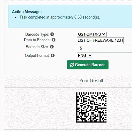 Image result for Data Matrix Generator