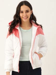 Dressberry Full Sleeve Colorblock Women Jacket - Buy Dressberry Full ...