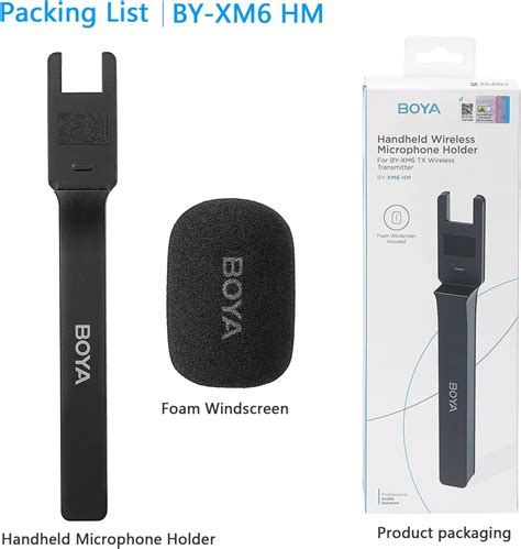 Boya By-Xm6 Hm Wireless Microphone Handheld Holder | Imaginext