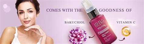 Lotus Herbals YouthRx Firm & Bright Face Serum | Bakuchiol Retinol ...