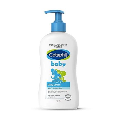 Buy Cetaphil Baby Daily Lotion, Suitable for baby’s delicate skin, Shea ...