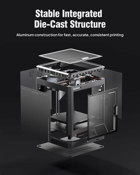 ELEGOO Centauri Carbon 3D Printer, CoreXY 500mm/s India | Ubuy