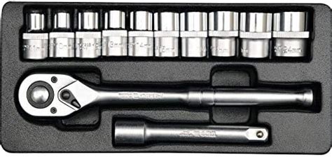 Yato YT-12621 Socket Set 12Pcs 1/2 inch|Socket Wrench Set|Socket Cover ...