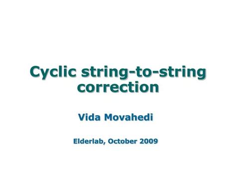 Image result for String-To-String Correction Problem
