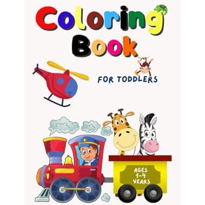 Coloring Book for Toddlers - 100 Easy And Fun | Ubuy India