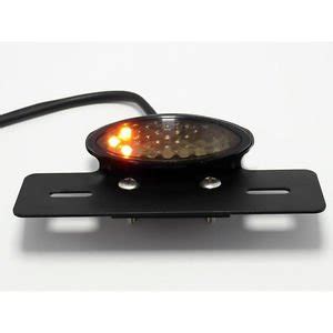 Motorcycle LED Tail Turn Signal Brake License Plate Integrated Light ...