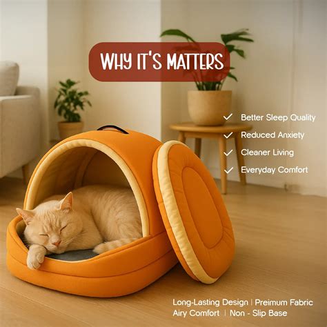 NestlePet Bed – Premium Velvet Touch Pet Cushion – Tilting Heads