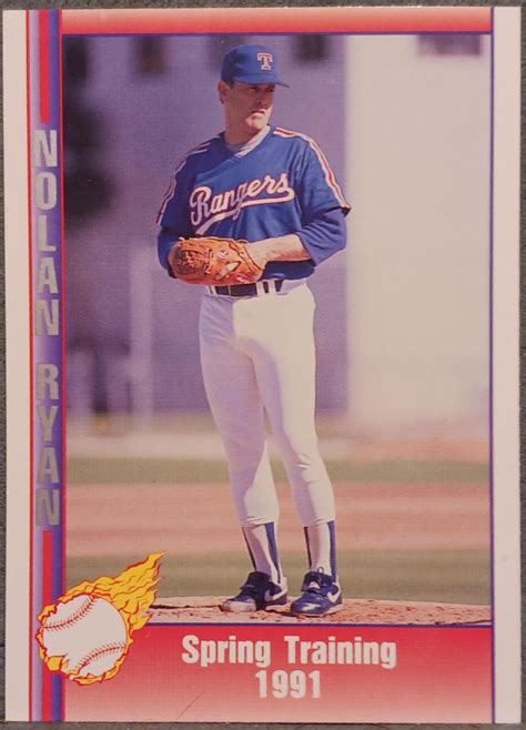 Spring Training 1991 #174 Prices | 1991 Pacific Nolan Ryan | Baseball Cards