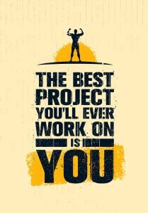 the best project|Motivational Poster|Inspirational Poster|Gym poster ...