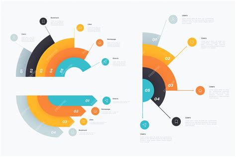 Image result for Radial Vector Infographic Background