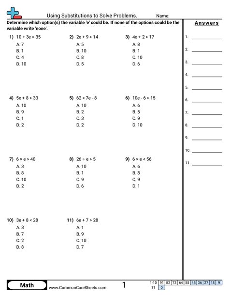 Image result for Substitution Problems