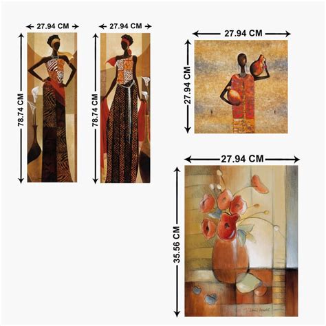 Buy Corsica Paradise Set of 4 Bohemian Picture Frames from Home Centre ...