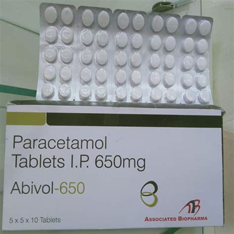 Abivol 650 - Paracetamol - Associated Biopharma