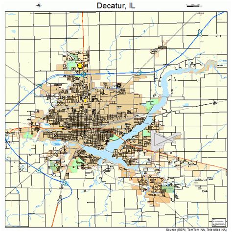 Image result for Decatur Illinois Map