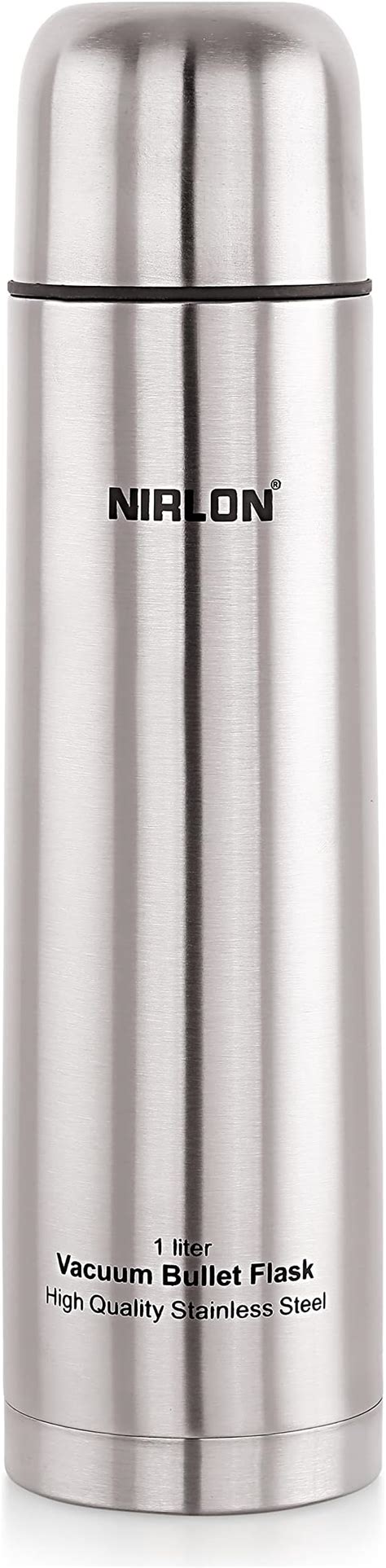 NIRLON Bullet Vacuum Insulated Flask/Hot and Cold Water Bottle/Double ...