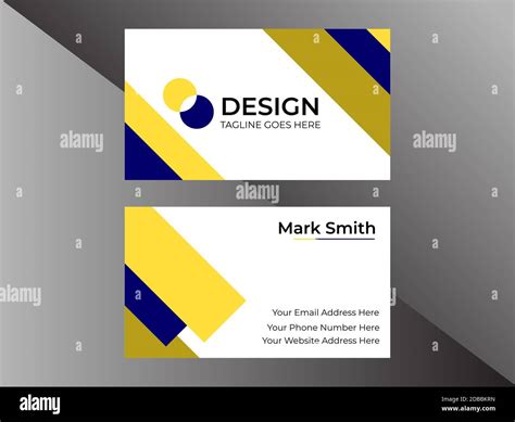 2 Sided Business Card Template 的图像结果