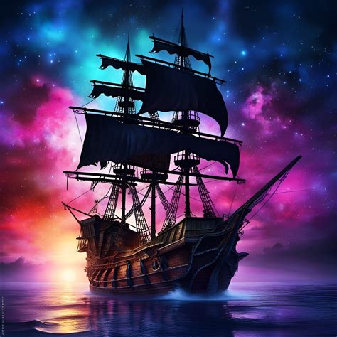 Pirate ship - AI Generated Artwork - NightCafe Creator